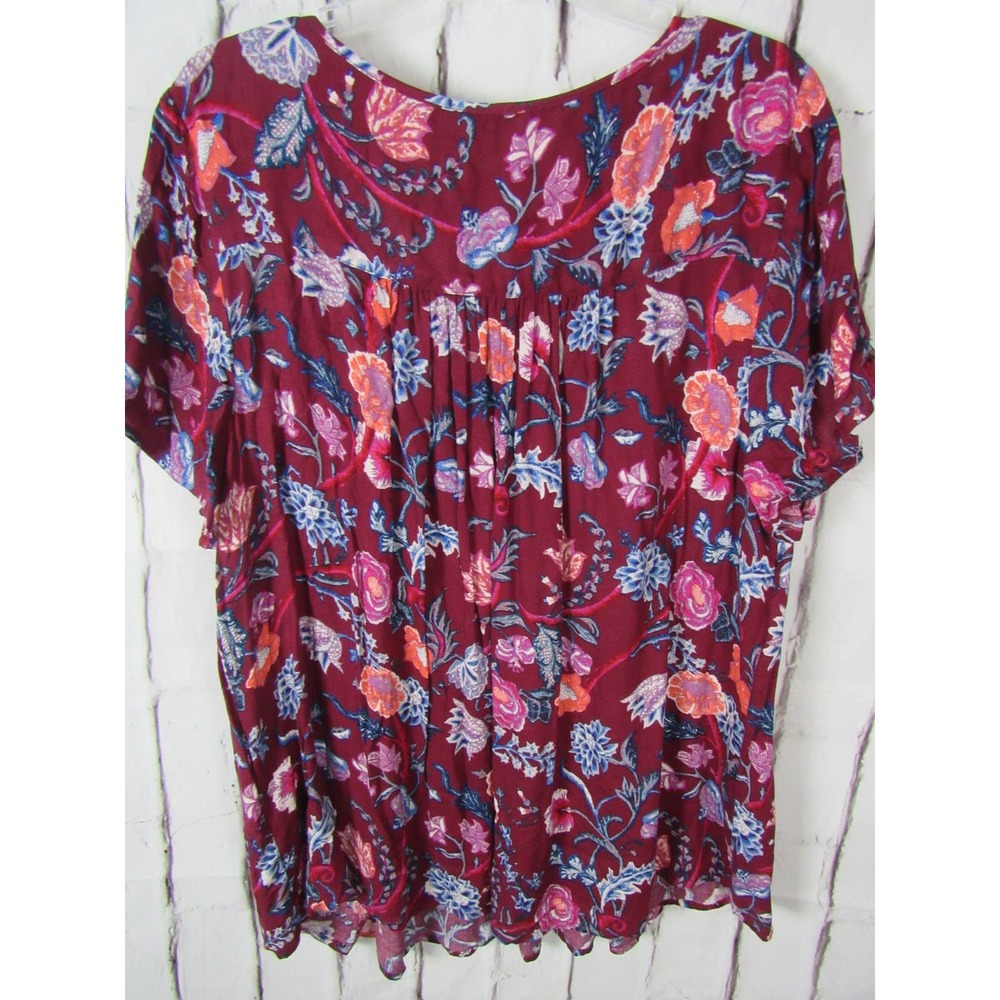 Lucky Brand Women's Floral Top - Picture 2 of 3